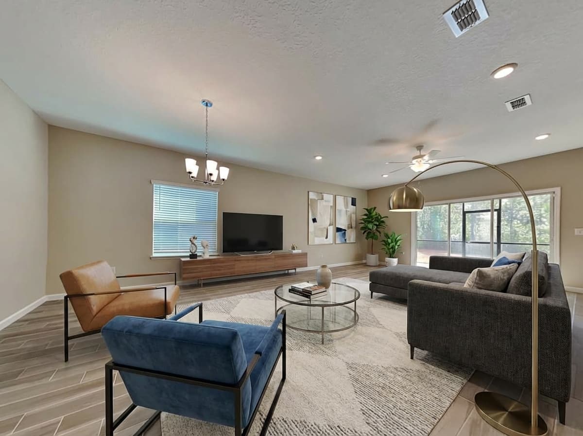Modern virtual staging style