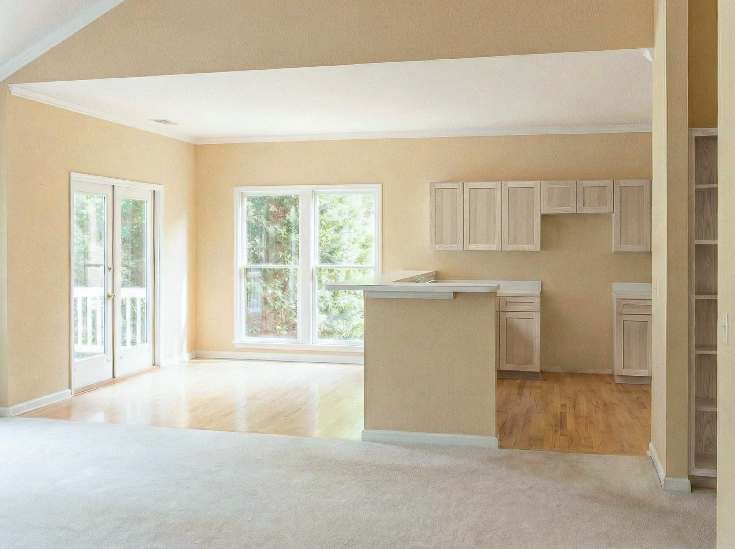 Cabinet Refinishing - After