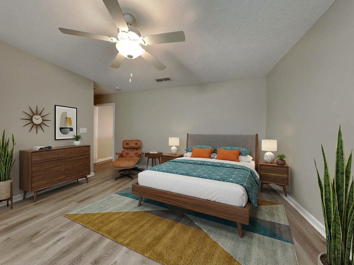 Mid-Century Modern Bedroom