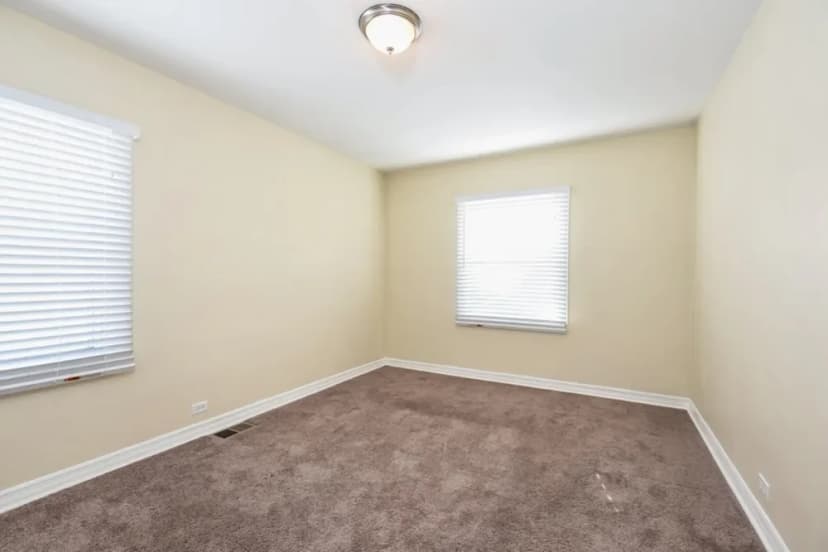 Bedroom before enhancement