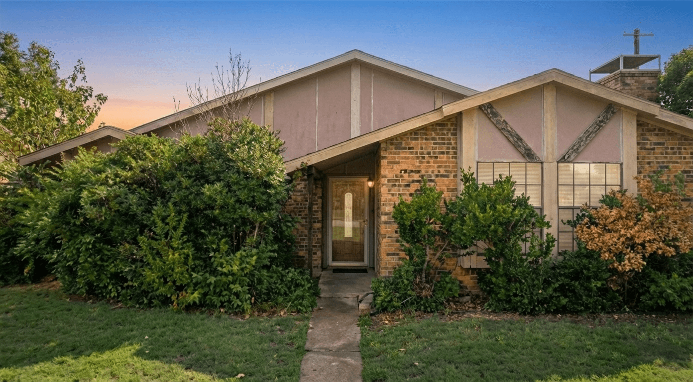Golden Hour Front Door 2718 Holy Cross Ln Garland Tx 75044