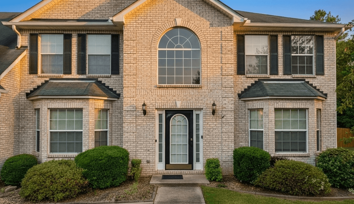 Golden Hour Front Door 3807 Boulder Forest Ln Ellenwood Ga 30294