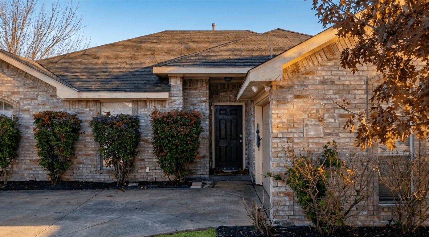 Golden Hour Front Door 466 Tranquility Ln Cedar Hill Tx 75104